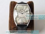 1:1 Replica Franck Muller Crazy Hours White Number Dial Watch